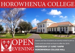 Horowhenua College Open Evening
