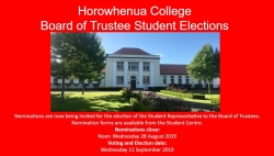 Board of Trustee Student Representative